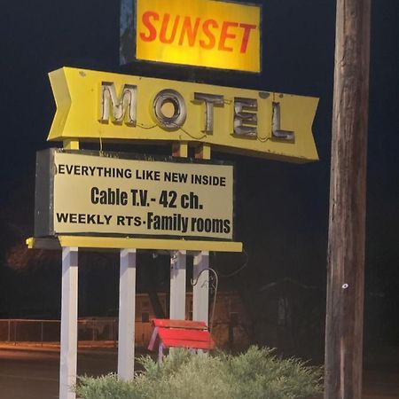 Sunset Motel Santa Rosa, Nm Eksteriør billede